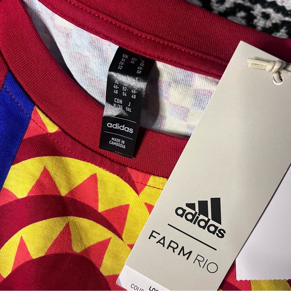New Farm Rio for Adidas Solar Kaleidoscope Dress Size XL - Picture 6 of 6
